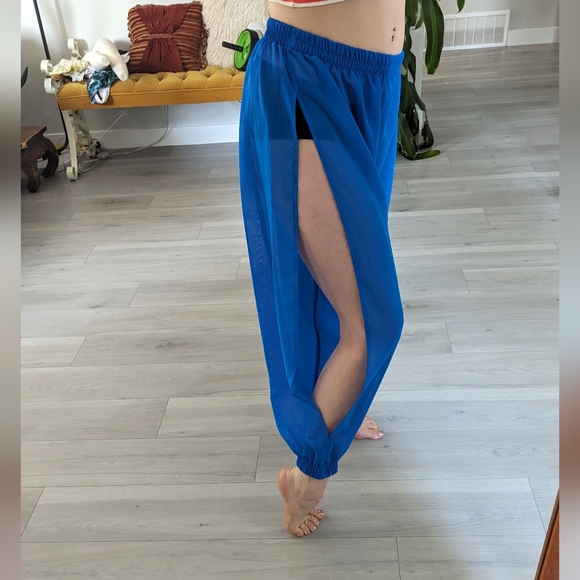 Genie pants with side slit - Picture 3 of 5